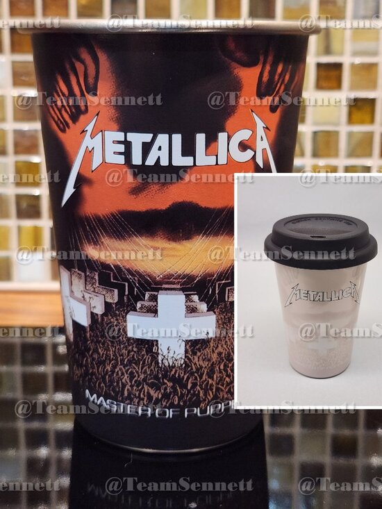 Metallica | Dining | Metallica Color Changing Metal Cold Cup Master Of ...